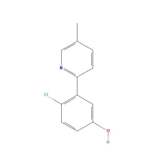4-chloro-3-(5-methylpyridin-2-yl)phenol (CAS: 1150618-01-1) - Related Chemical Product