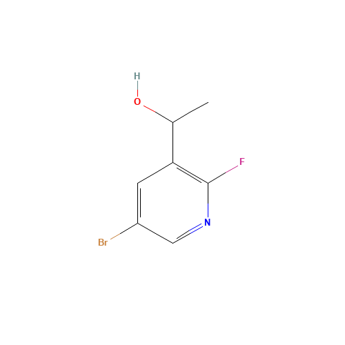 1-(5-bromo-2-fluoropyridin-3-yl)ethanol (CAS: 1111637-73-0) - Related Chemical Product