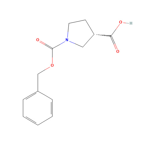 (S)-1-Cbz-pyrrolidine-3-carboxylic acid (CAS: 192214-00-9) - Related Chemical Product