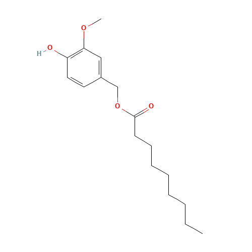 Syntheticcapsiate(Vanillylnonanoate) (CAS: 131119-10-3) - Related Chemical Product