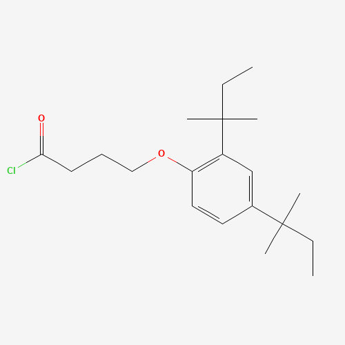 4-[2,4-bis(1,1-dimethylpropyl)phenoxy]butyryl chloride (CAS: 50772-29-7) - Related Chemical Product