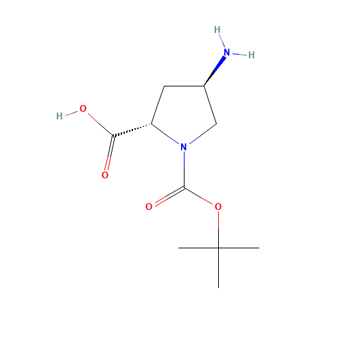 (2S,4R)-1-BOC-4-AMINO-PYRROLIDINE-2-CARBOXYLIC ACID (CAS: 132622-69-6) - Related Chemical Product