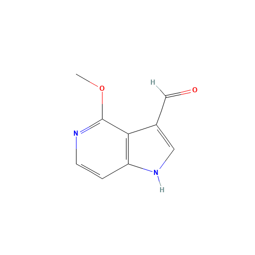 4-methoxy-1H-pyrrolo[3,2-c]pyridine-3-carbaldehyde (CAS: 1000341-31-0) - Related Chemical Product