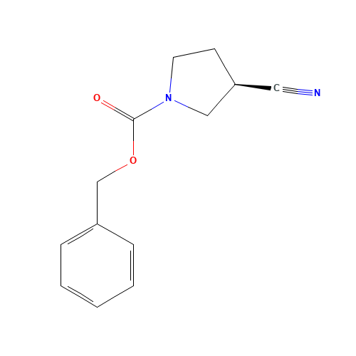 (R)-1-N-Cbz-3-cyanopyrrolidine (CAS: 329012-80-8) - Related Chemical Product