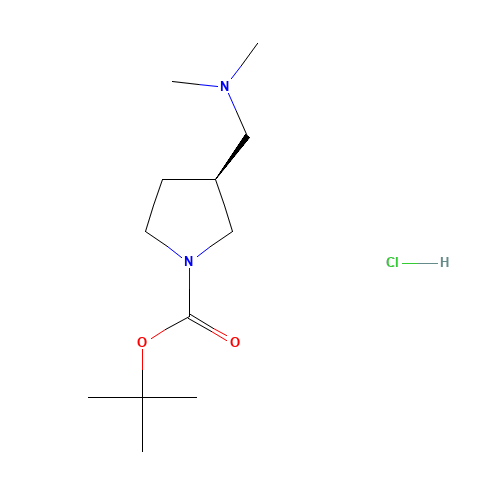 (S)-1-BOC-3-((DIMETHYLAMINO)METHYL)PYRROLIDINE (CAS: 85916-26-3) - Related Chemical Product