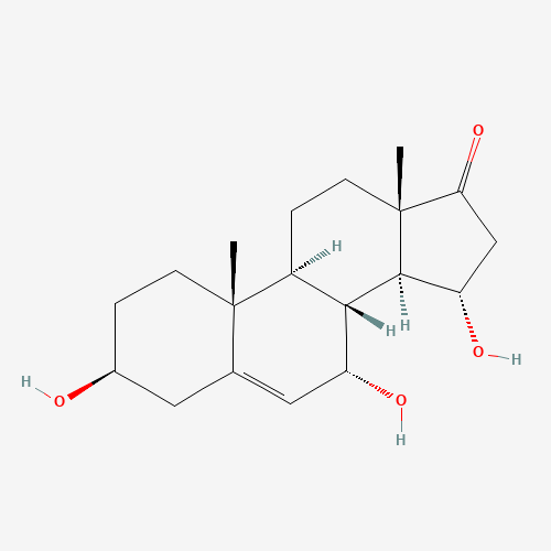 Androst-5-en-17-one,3,7,15-trihydroxy-,(3beta,7alpha,15alpha)-(9CI) (CAS: 2963-69-1) - Related Chemical Product