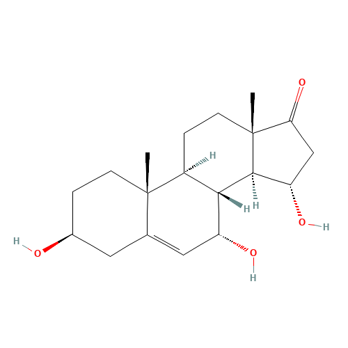 Androst-5-en-17-one,3,7,15-trihydroxy-,(3beta,7alpha,15alpha)-(9CI) (CAS: 2963-69-1) - Related Chemical Product