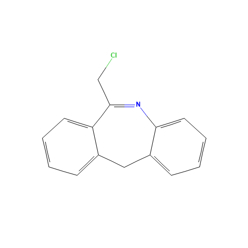 6-Chloromethylmorphanthridine (CAS: 21535-44-4) - Chemical Structure and Molecular Formula 