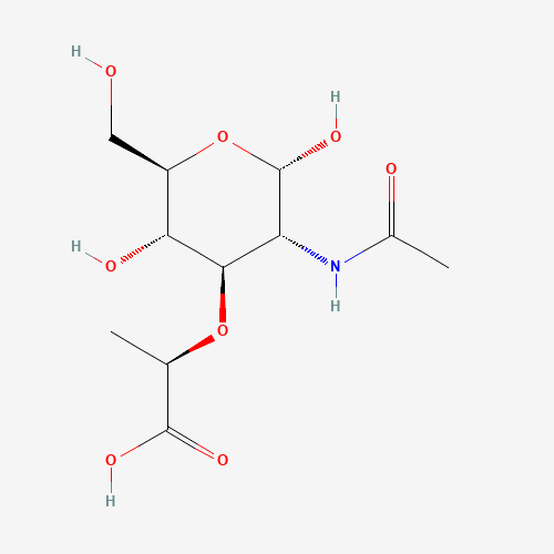 2-ACETAMIDO-2-DEOXY-3-O-[D-1'-CARBOXYETHYL]-D-GLUCOPYRANOSE (CAS: 61633-75-8) - Related Chemical Product