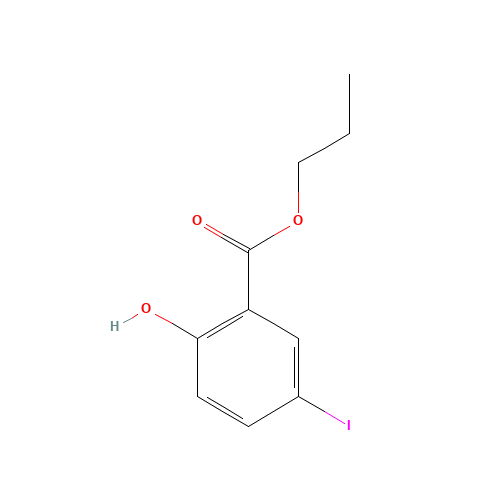propyl 2-hydroxy-5-iodobenzoate (CAS: 15125-86-7) - Related Chemical Product