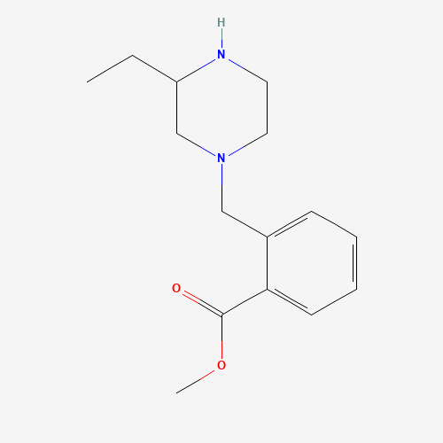 methyl 2-((3-ethylpiperazin-1-yl)methyl) benzoate (CAS: 1131588-01-6) - Related Chemical Product