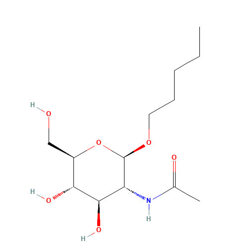 AMYL 2-ACETAMIDO-2-DEOXY-BETA-D-GLUCOPYRANOSIDE (CAS: 94483-64-4) - Related Chemical Product