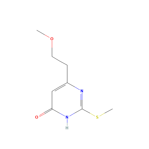 6-(2-methoxyethyl)-2-(methylthio)pyrimidin-4(3H)-one (CAS: 1184913-35-6) - Related Chemical Product