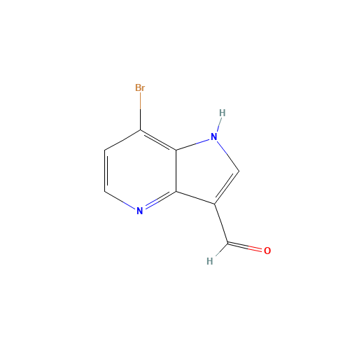 7-bromo-1H-pyrrolo[3,2-b]pyridine-3-carbaldehyde (CAS: 1190318-57-0) - Related Chemical Product