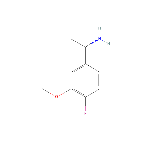 (1S)-(4-Fluoro-3-methoxyphenyl)ethylamine (CAS: 870849-59-5) - Related Chemical Product