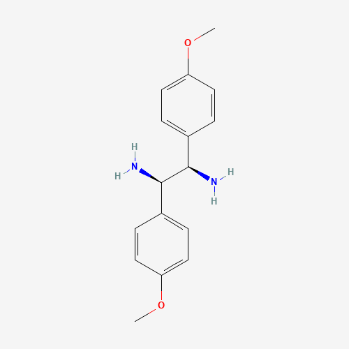 1R,2R-1,2-Di(4'-methoxyphenyl)-1,2-diaminoethan (CAS: 58520-04-0) - Related Chemical Product