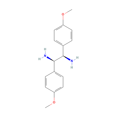 1R,2R-1,2-Di(4'-methoxyphenyl)-1,2-diaminoethan (CAS: 58520-04-0) - Related Chemical Product