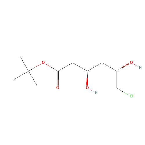 Hexanoic acid,6-chloro-3,5-dihydroxy-,1,1-dimethylethyl ester,(3R,5S)- (CAS: 154026-93-4) - Related Chemical Product