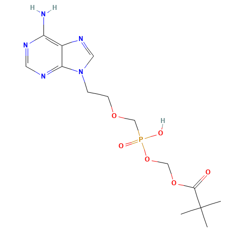 9-[2-(Phosphonomethoxy)ethyl]adenine,Mono(pivaloyloxy)methyl Ester (CAS: 142341-05-7) - Related Chemical Product