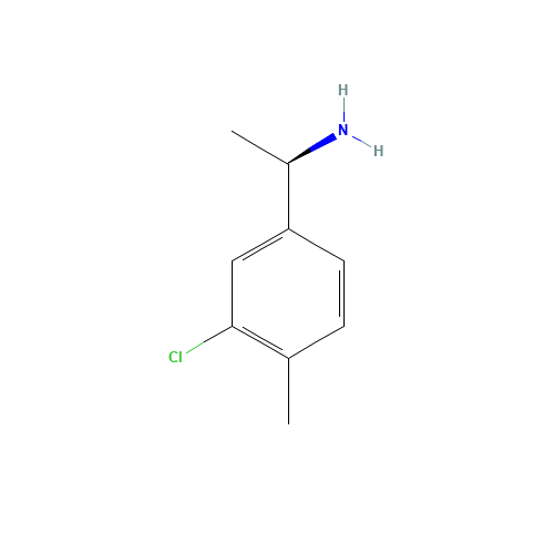 Benzenemethanamine,3-chloro-a,4-dimethyl-,(aR)- (CAS: 856758-59-3) - Related Chemical Product