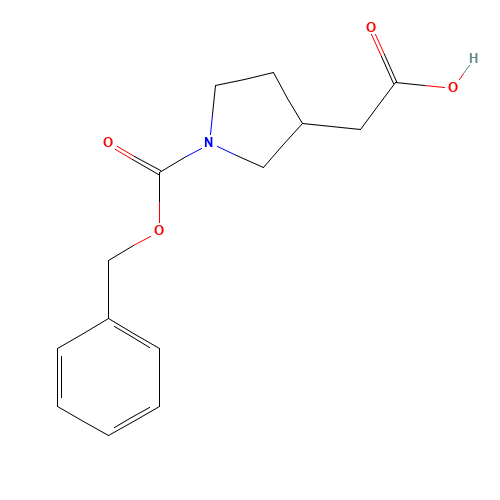 1-N-CBZ-PYRROLIDINE-3-ACETIC ACID (CAS: 886362-65-8) - Related Chemical Product