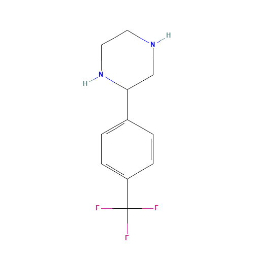 2-(4-TRIFLUOROMETHYL-PHENYL)-PIPERAZINE (CAS: 185110-19-4) - Related Chemical Product