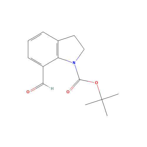 1-BOC-2,3-DIHYDRO-7-INDOLECARBALDEHYDE (CAS: 174539-67-4) - Related Chemical Product