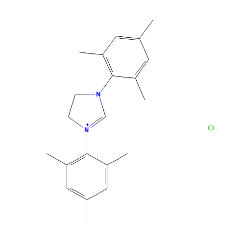 1,3-BIS(2,4,6-TRIMETHYLPHENYL)-IMIDAZOLIDINIUM-CHLORIDE (CAS: 173035-10-4) - Related Chemical Product
