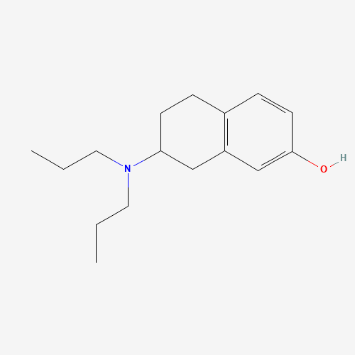 (+/-)-7-HYDROXY-2-DIPROPYLAMINOTETRALIN HYDROBROMIDE (CAS: 74938-11-7) - Related Chemical Product