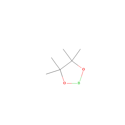 Pinacolborane (CAS: 25015-63-8) - Chemical Structure and Molecular Formula 