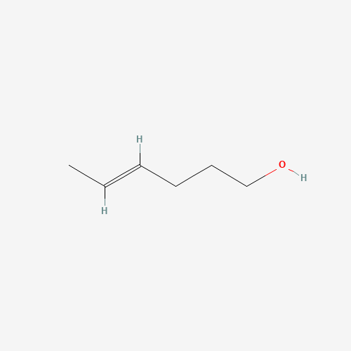 (E)-4-Hexen-1-ol (CAS: 928-92-7) - Chemical Structure and Molecular Formula 