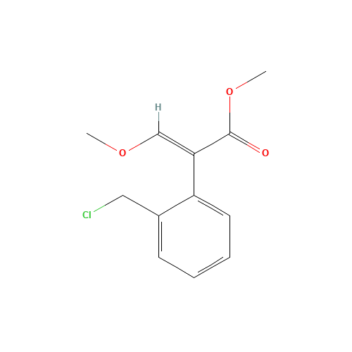 Methyl (E)-3-methoxy-2-(2-chloromethylphenyl)-2-propenoate (CAS: 117428-51-0) - Related Chemical Product