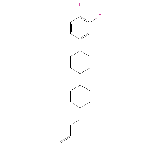 Benzene,4-[4'-(3-butenyl)[1,1'-bicyclohexyl]-4-yl]-1,2-difluoro-,[trans(trans)]- (CAS: 155266-68-5) - Related Chemical Product