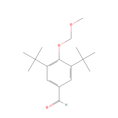 3,5-di-tert-butyl-4-(methoxymethoxy)benzaldehyde (CAS: 151166-75-5) - Related Chemical Product