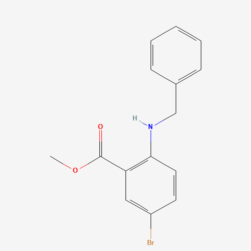 methyl 2-(benzylamino)-5-bromobenzoate (CAS: 1131587-77-3) - Related Chemical Product