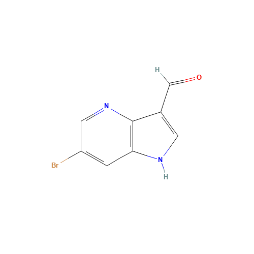 6-bromo-1H-pyrrolo[3,2-b]pyridine-3-carbaldehyde (CAS: 1190312-27-6) - Related Chemical Product