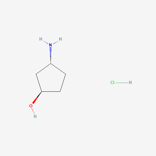 (1R,3S)-3-AMINOCYCLOPENTANOL HYDROCHLORIDE (CAS: 124555-33-5) - Related Chemical Product