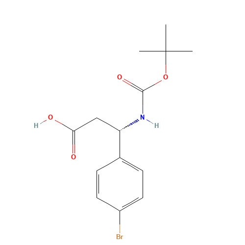 Boc-4-Bromo-D-beta-phenylalanine (CAS: 261165-06-4) - Related Chemical Product