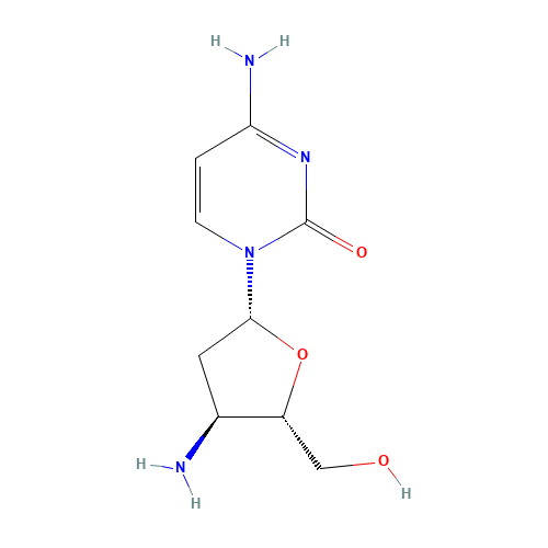 3'-amino-2',3'-dideoxycytidine (CAS: 84472-90-2) - Related Chemical Product