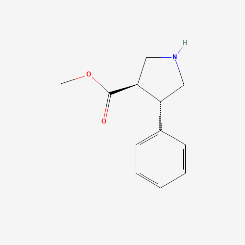 4-PHENYLPYRROLIDINE-3-METHYLCARBOXYLATE (CAS: 156469-70-4) - Related Chemical Product