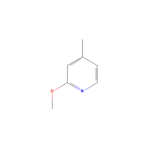 2-Methoxy-4-methylpyridine (CAS: 100848-70-2) - Chemical Structure and Molecular Formula 