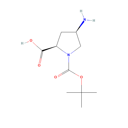 (2R,4R)-1-BOC-4-AMINO-PYRROLIDINE-2-CARBOXYLIC ACID (CAS: 132622-98-1) - Related Chemical Product