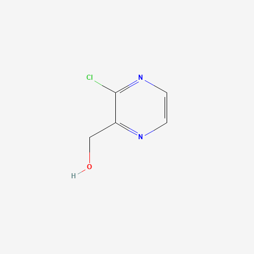 (3-chloropyrazin-2-yl)methanol (CAS: 89283-32-9) - Chemical Structure and Molecular Formula 