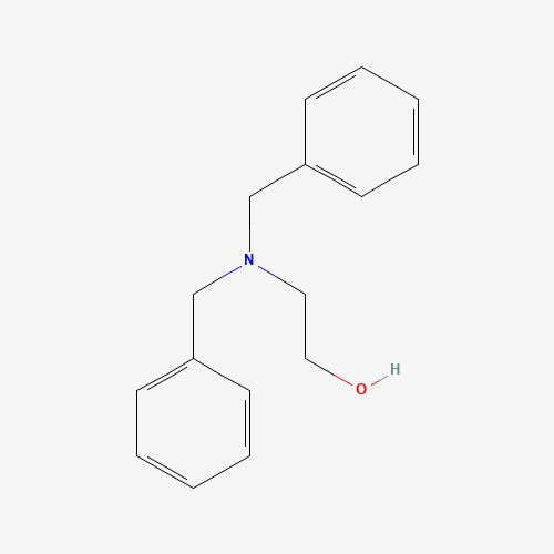 N,N-Dibenzylethanolamine (CAS: 101-06-4) - Chemical Structure and Molecular Formula 