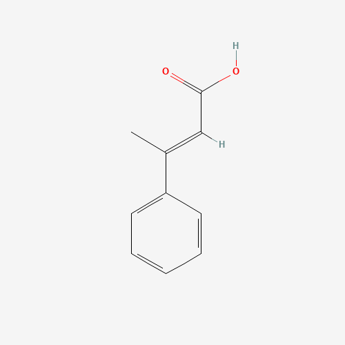 3-Phenylbut-2-enoic acid (CAS: 1199-20-8) - Chemical Structure and Molecular Formula 