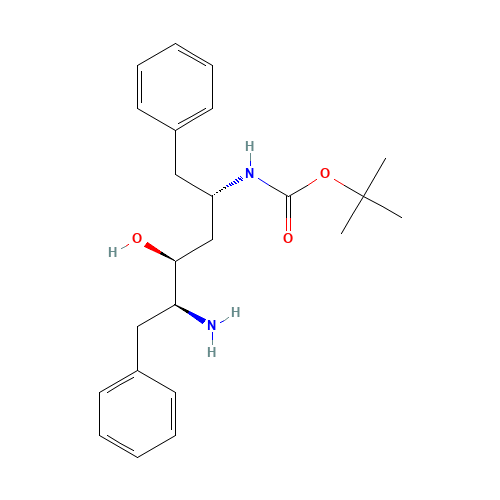 [(1S,3S,4S)-4-Amino-3-hydroxy-5-phenyl-1-(phenylmethyl)pentyl]-carbamic acid 1,1-dimethylethyl ester (CAS: 144163-85-9) - Related Chemical Product