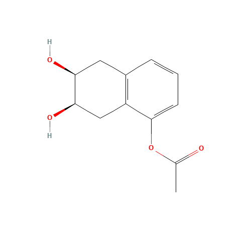 Cis-6,7-dihydroxy-5,6,7,8-tetrahydronaphthalen-1-yl acetate (CAS: 98235-76-8) - Related Chemical Product