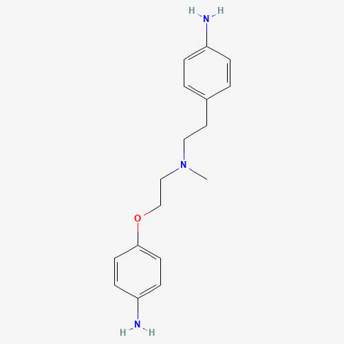 N-Methyl-N-(2-(4-aminophenoxy)ethyl)-2-(4-aminophenyl)ehtanamine (CAS: 115256-13-8) - Related Chemical Product