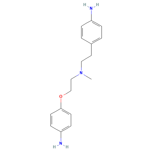 N-Methyl-N-(2-(4-aminophenoxy)ethyl)-2-(4-aminophenyl)ehtanamine (CAS: 115256-13-8) - Related Chemical Product