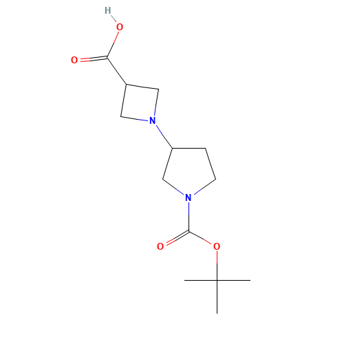 3-(3-CARBOXY-AZETIDIN-1-YL)-PYRROLIDINE-1-CARBOXYLIC ACID TERT-BUTYL ESTER (CAS: 889953-47-3) - Related Chemical Product